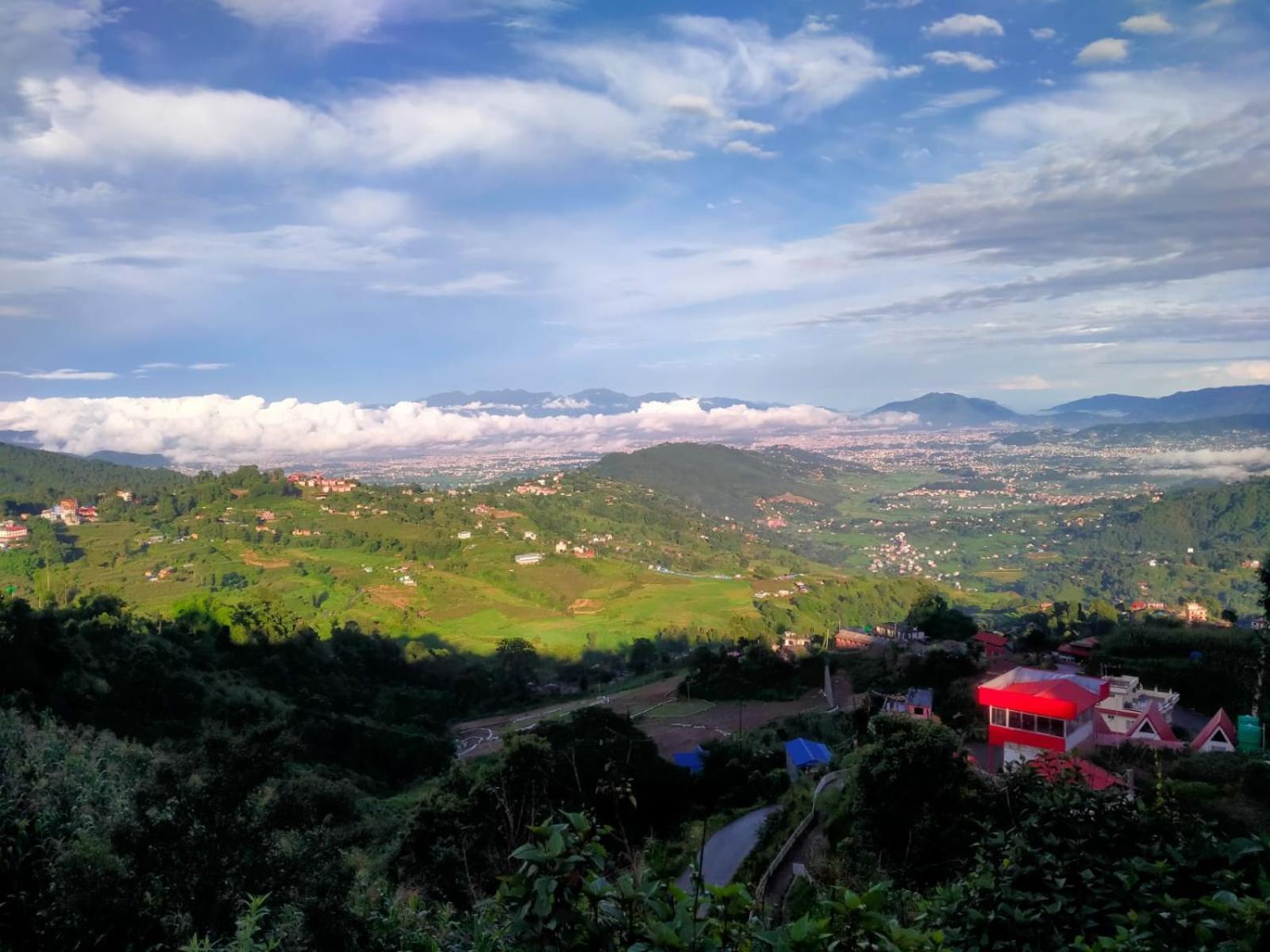 Lasso Khaja Ghar Nagarkot Buitenkant foto